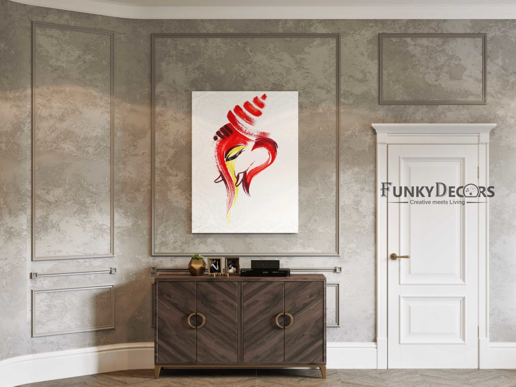 Ganesha - Spiritual Art Frame For Wall Decor- Funkydecors Posters Prints &amp; Visual Artwork