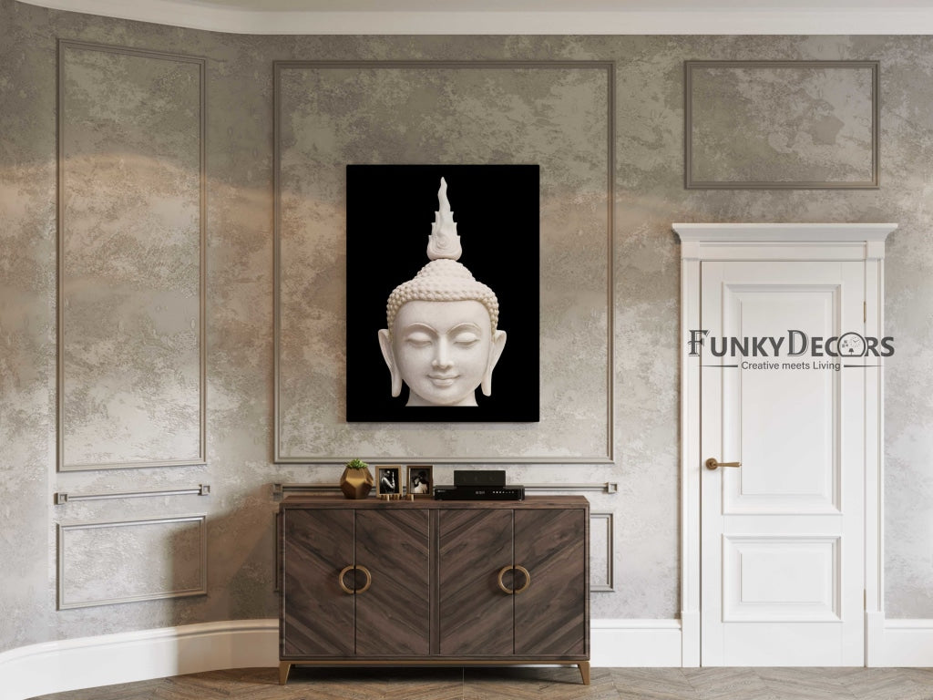 Gautam Buddha- Spiritual Art Frame For Wall Decor- Funkydecors Posters Prints &amp; Visual Artwork