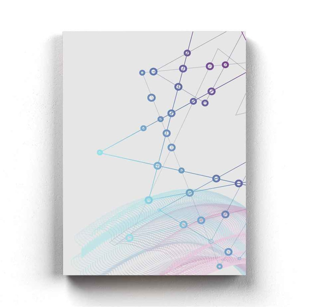 Geometric Constellation Art Frame For Wall Decor- Funkydecors Xs / Canvas Posters Prints & Visual