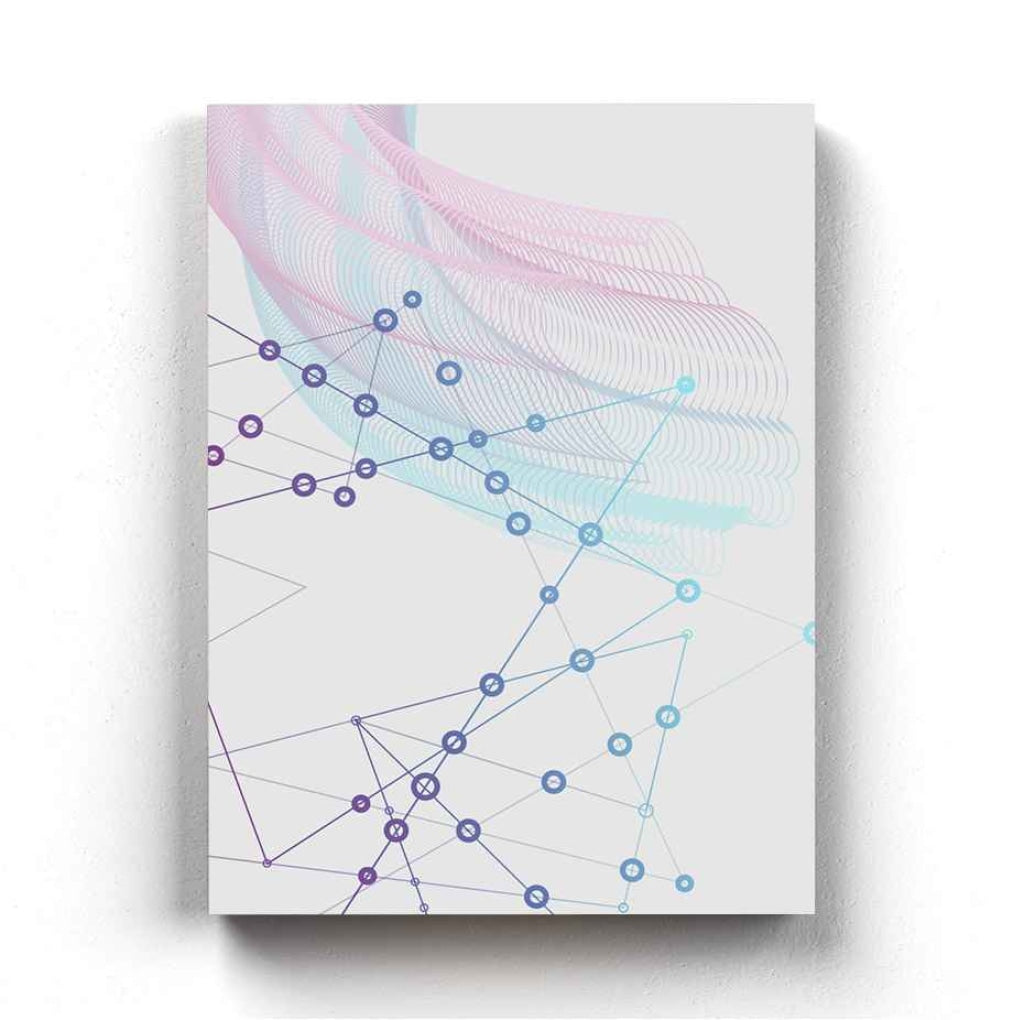 Geometric Constellation Art Frame For Wall Decor- Funkydecors Xs / Canvas Posters Prints & Visual