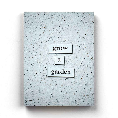 Grow A Garden - Quotes Art Frame For Wall Decor- Funkydecors Xs / Canvas Posters Prints & Visual