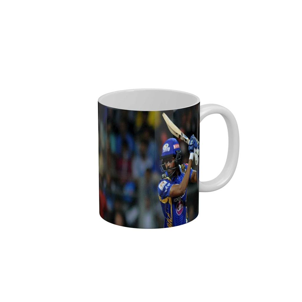 Hardik pandya Mumbai Indians Coffee Ceramic Mug 350 ML-FunkyDecors