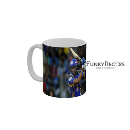 Hardik pandya Mumbai Indians Coffee Ceramic Mug 350 ML-FunkyDecors