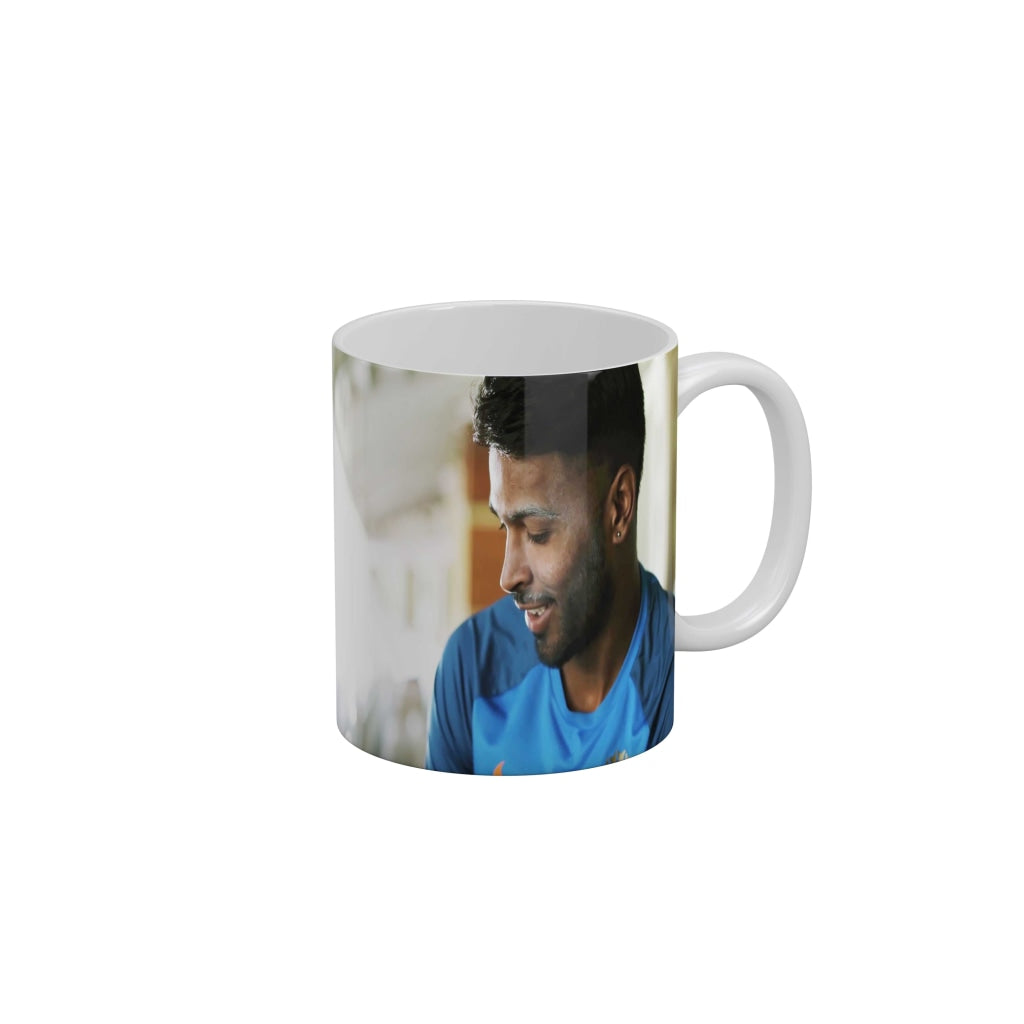 Hardik pandya Mumbai Indians Coffee Ceramic Mug 350 ML-FunkyDecors