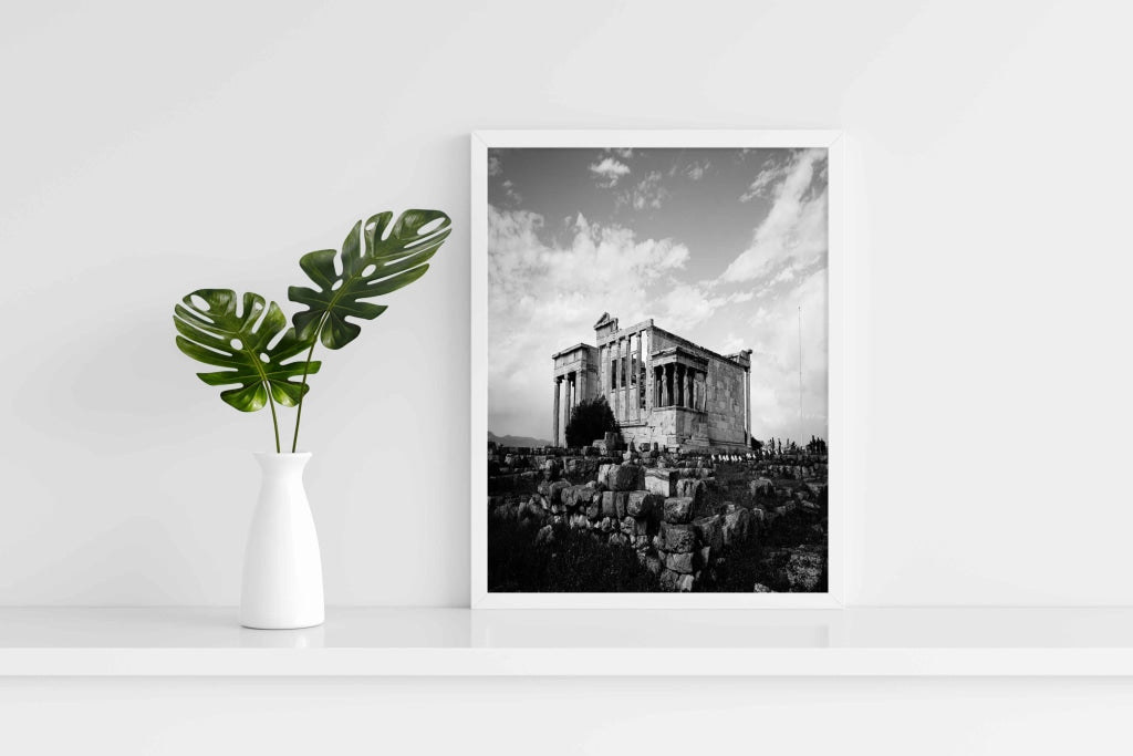 Historic Achromatic Art Frame For Wall Decor- Funkydecors Xs / White Posters Prints &amp; Visual Artwork