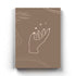 Hold My Hand - Minimal Art Frame For Wall Decor- Funkydecors Xs / Canvas Posters Prints & Visual