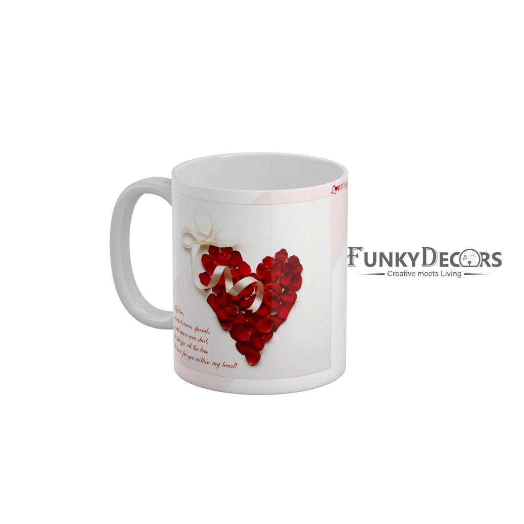 I have for you within my heart Coffee Ceramic Mug 350 ML-FunkyDecors