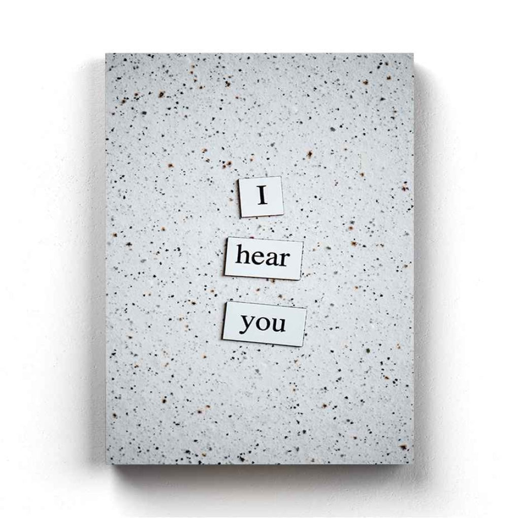I Hear You - Quotes Art Frame For Wall Decor- Funkydecors Xs / Canvas Posters Prints & Visual