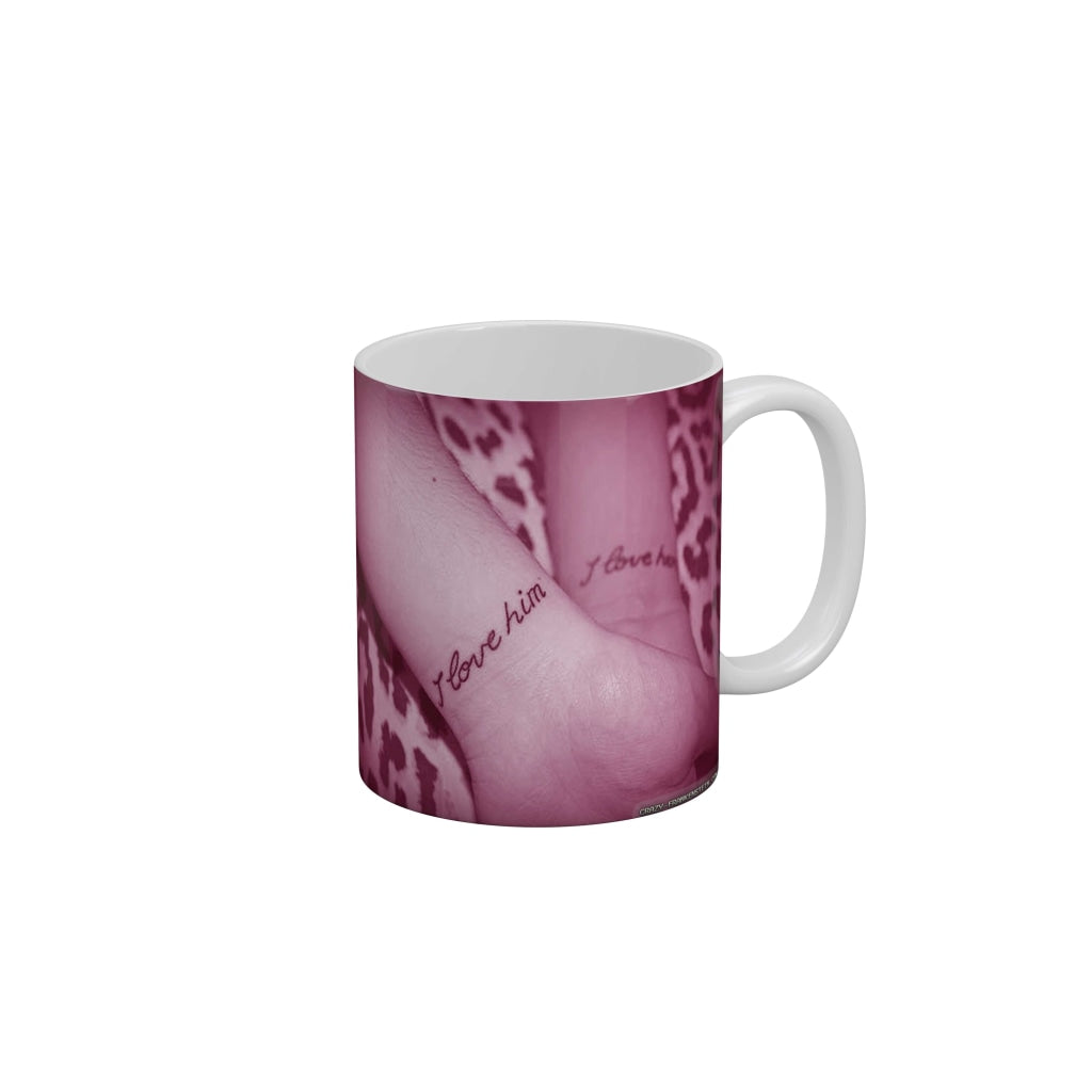 I Love Him I Love Her Coffee Ceramic Mug 350 ML-FunkyDecors