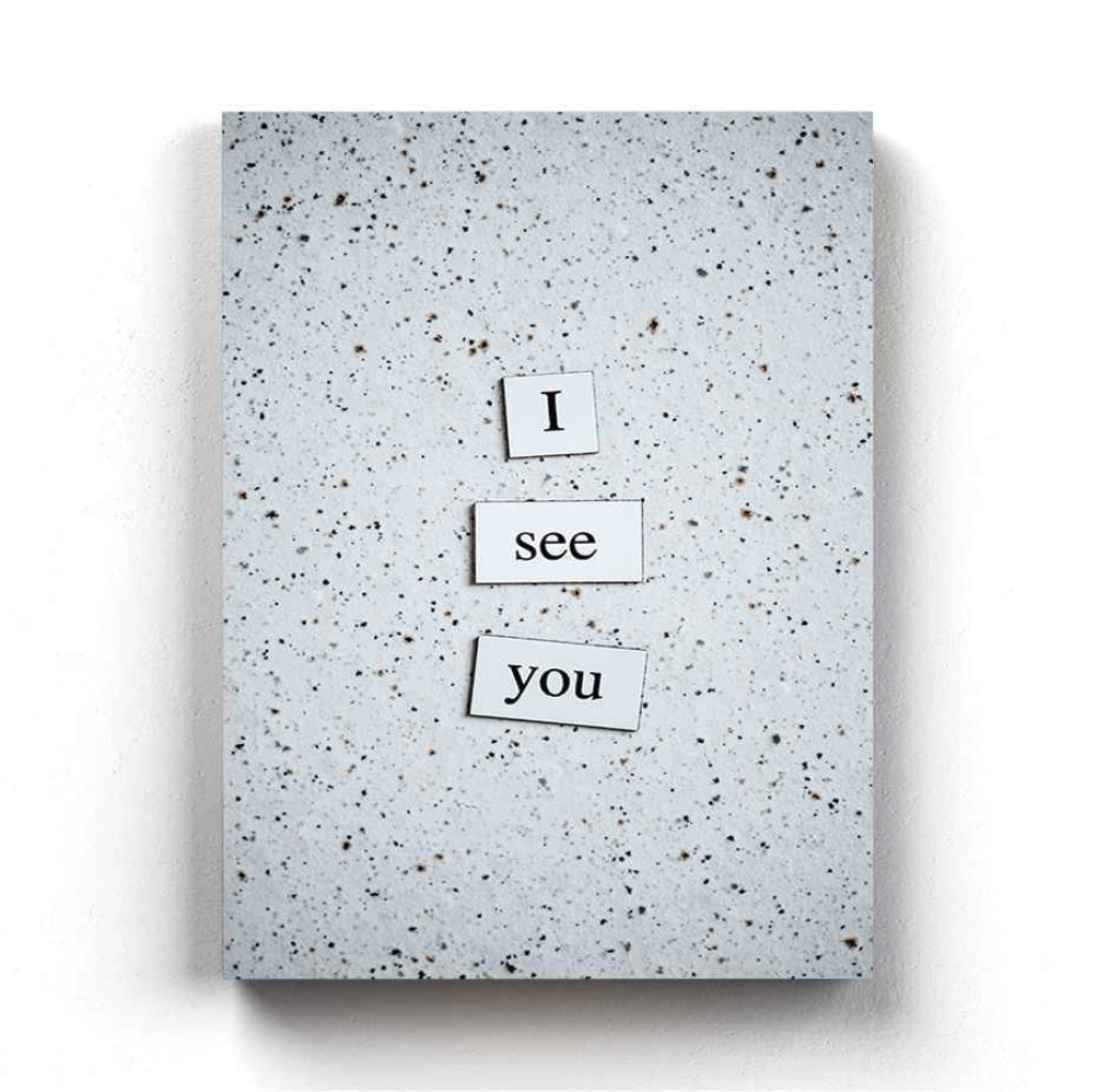 I See You - Love Quotes Art Frame For Wall Decor- Funkydecors Xs / Canvas Posters Prints & Visual