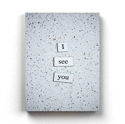 I See You - Love Quotes Art Frame For Wall Decor- Funkydecors Xs / Canvas Posters Prints & Visual