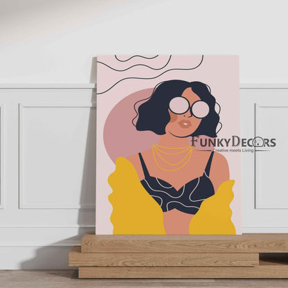 I See You - Women Portrait Art Frame For Wall Decor- Funkydecors Posters Prints & Visual Artwork