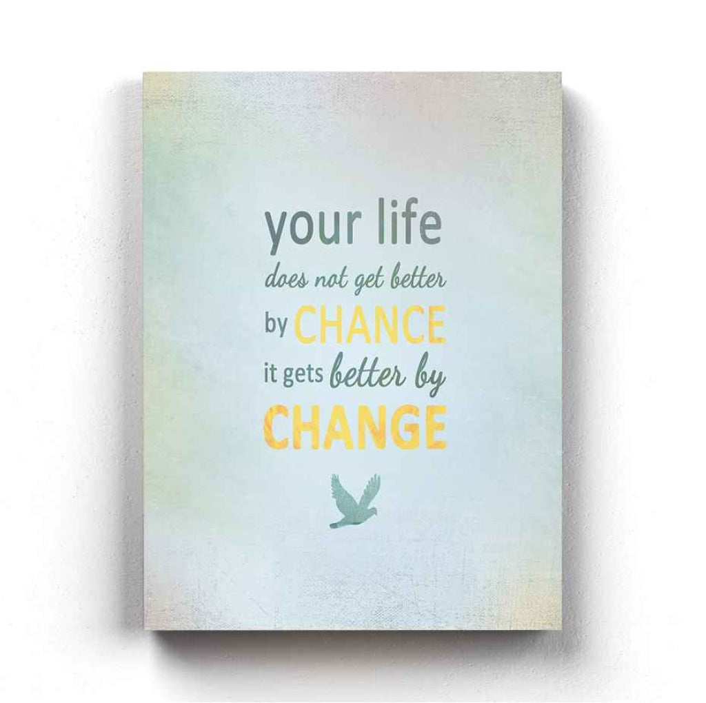 Inspirational Quotes Art Frame For Wall Decor- Funkydecors Xs / Canvas Posters Prints &amp; Visual