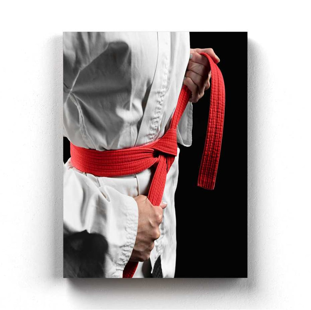 Karate - Sports Art Frame For Wall Decor- Funkydecors Xs / Canvas Posters Prints & Visual Artwork