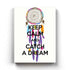 Keep Calm And Catch A Dream - Inspirational Quotes Art Frame For Wall Decor- Funkydecors Xs / Canvas
