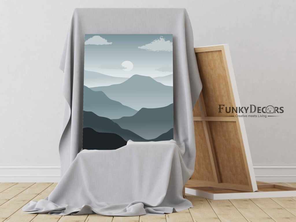 Land Of Shades - Achromatic Art Frame For Wall Decor- Funkydecors Posters Prints &amp; Visual Artwork