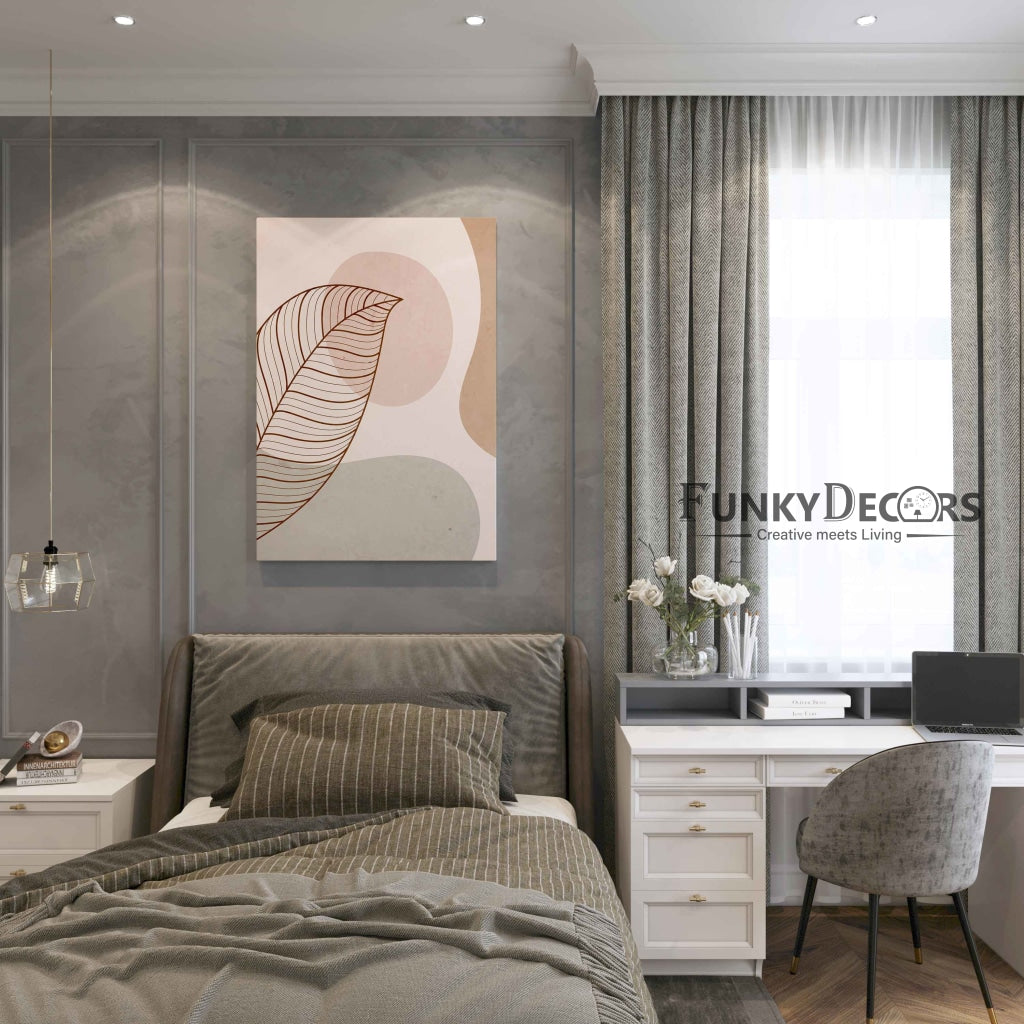 Leaf Art - Nature Frame For Wall Decor- Funkydecors Posters Prints &amp; Visual Artwork
