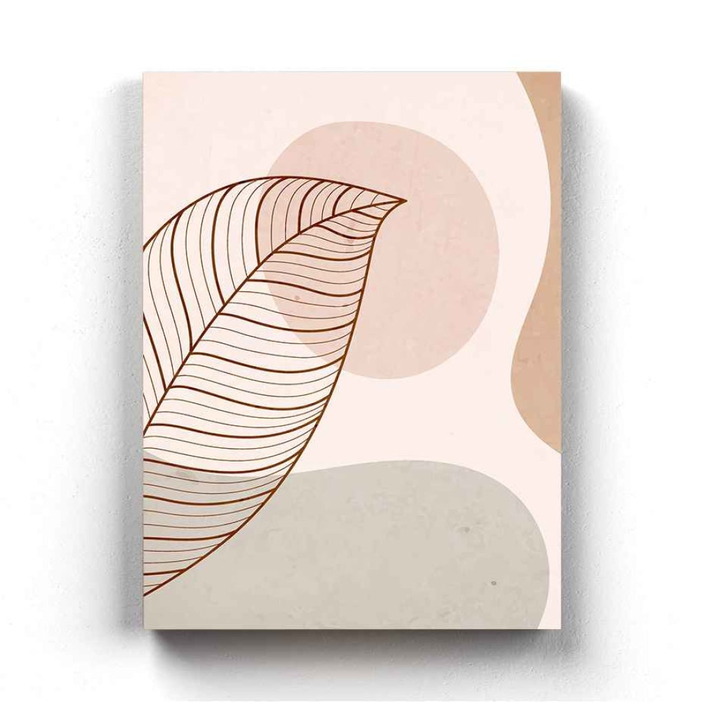 Leaf Art - Nature Frame For Wall Decor- Funkydecors Xs / Canvas Posters Prints &amp; Visual Artwork