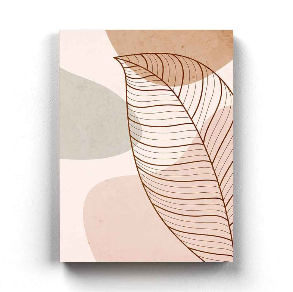 Leaf Art - Nature Frame For Wall Decor- Funkydecors Xs / Canvas Posters Prints & Visual Artwork