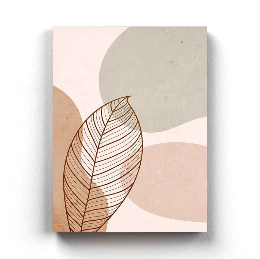Leaf Art - Nature Frame For Wall Decor- Funkydecors Xs / Canvas Posters Prints &amp; Visual Artwork