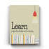 Learn To Gain Knowledge And Develop - Inspirational Quotes Art Frame For Wall Decor- Funkydecors Xs
