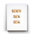 Let Us In - Quotes Art Frame For Wall Decor- Funkydecors Xs / Canvas Posters Prints & Visual Artwork