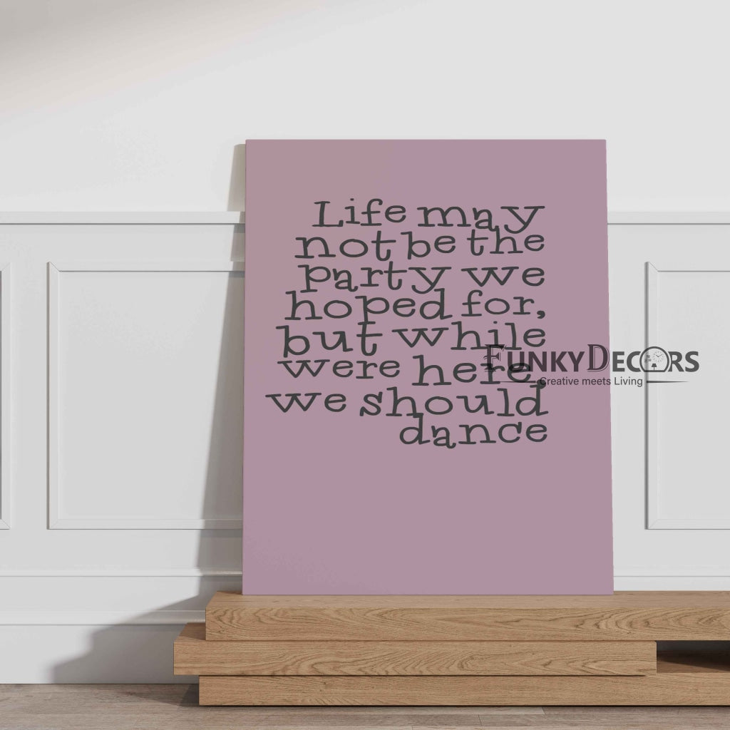 Life Quotes Art Frame For Wall Decor- Funkydecors Posters Prints & Visual Artwork