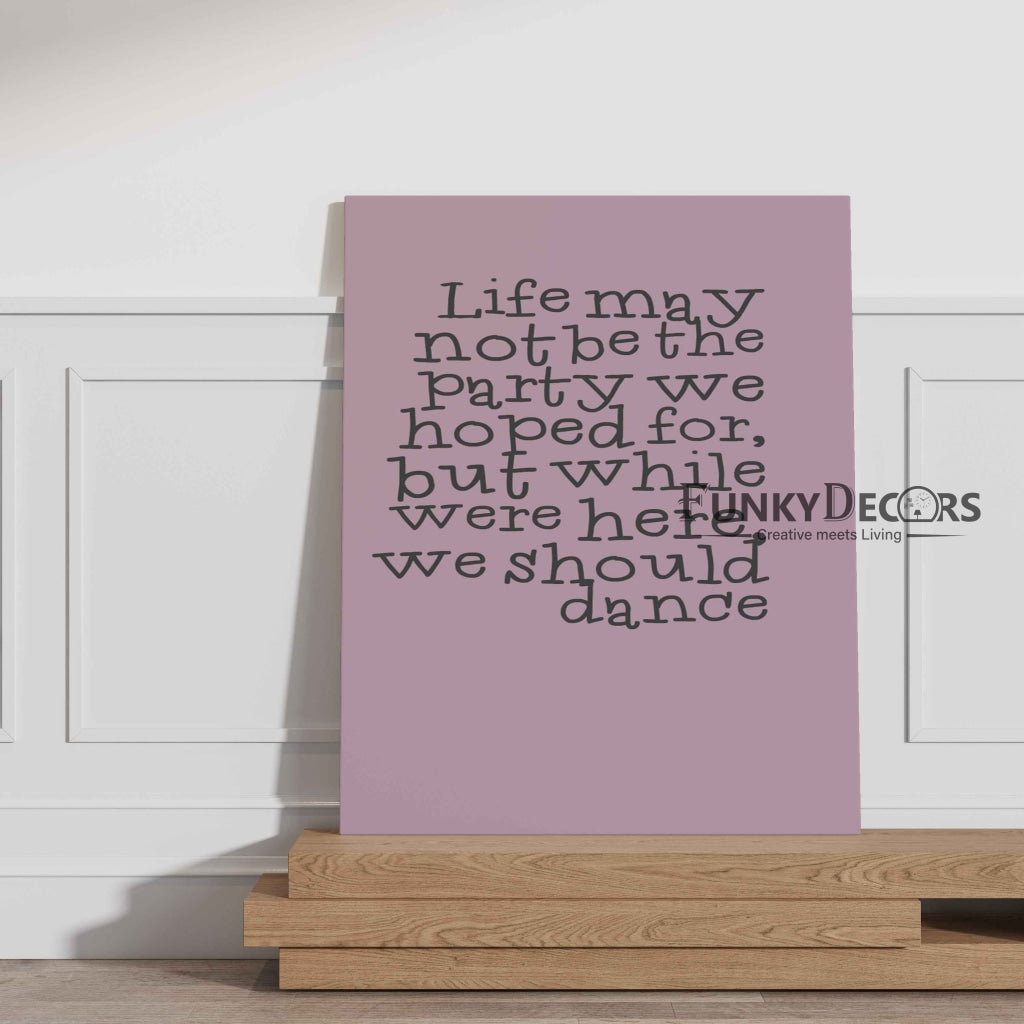 Life Quotes Art Frame For Wall Decor- Funkydecors Posters Prints &amp; Visual Artwork