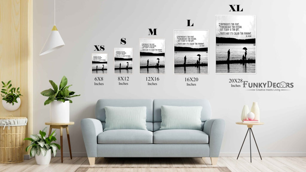 Life Quotes Art Frame For Wall Decor- Funkydecors Posters Prints &amp; Visual Artwork