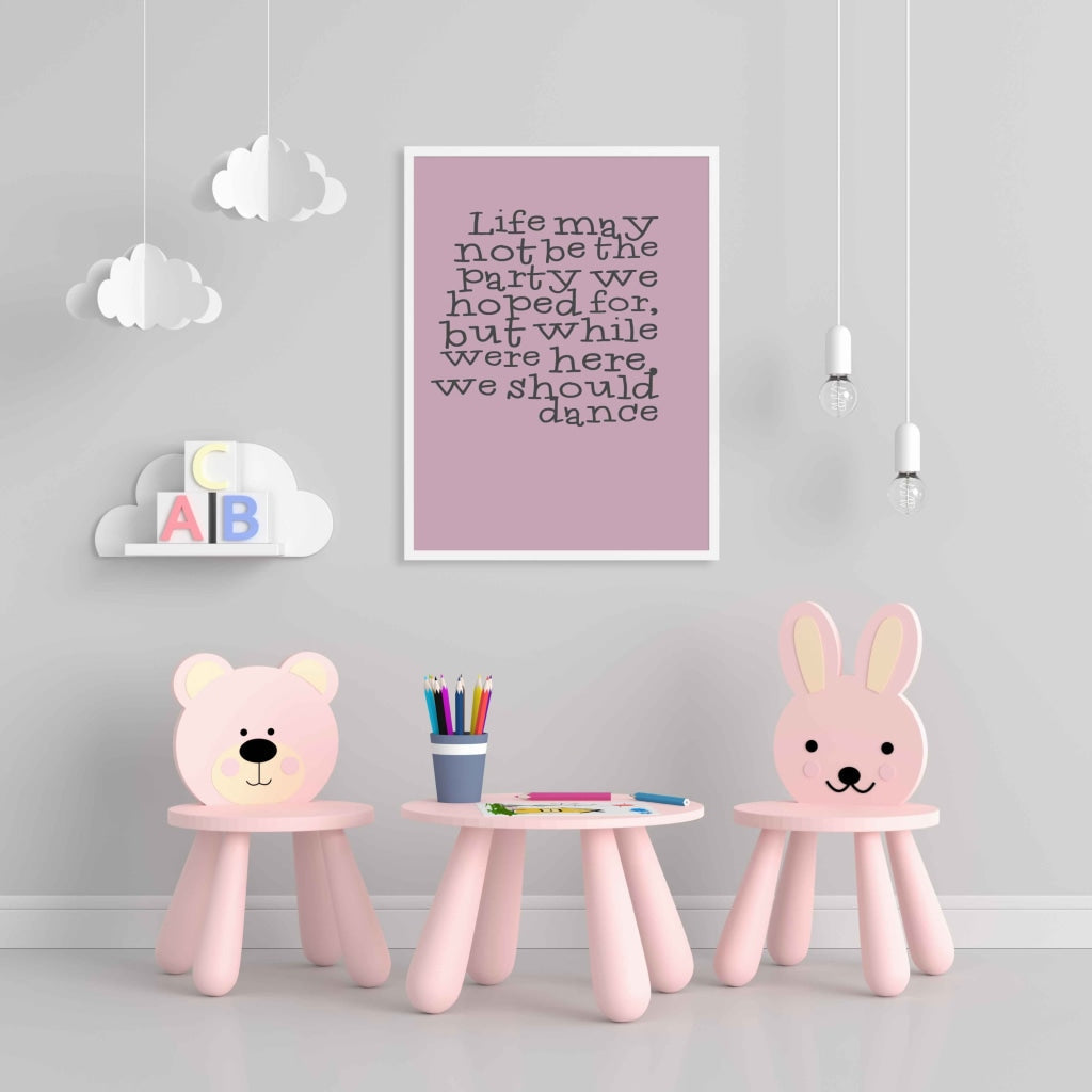 Life Quotes Art Frame For Wall Decor- Funkydecors Xs / White Posters Prints &amp; Visual Artwork