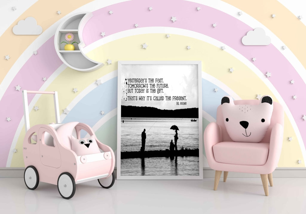 Life Quotes Art Frame For Wall Decor- Funkydecors Xs / White Posters Prints &amp; Visual Artwork