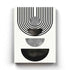 Line Cluster - Achromatic Art Frame For Wall Decor- Funkydecors Xs / Canvas Posters Prints & Visual