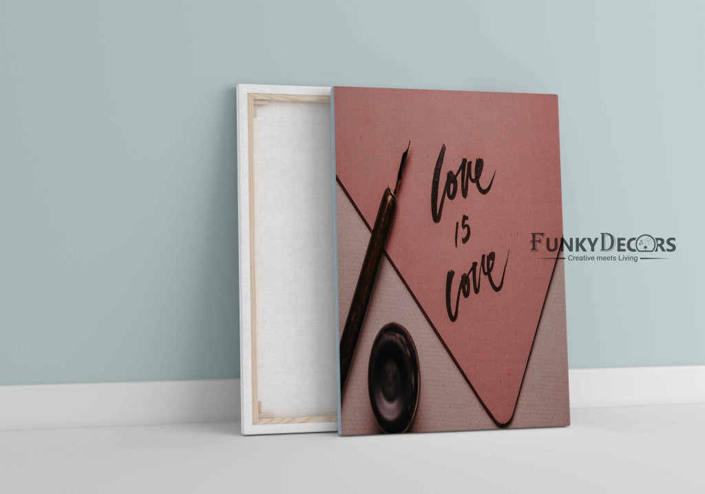 Love Is - Quotes Art Frame For Wall Decor- Funkydecors Posters Prints &amp; Visual Artwork