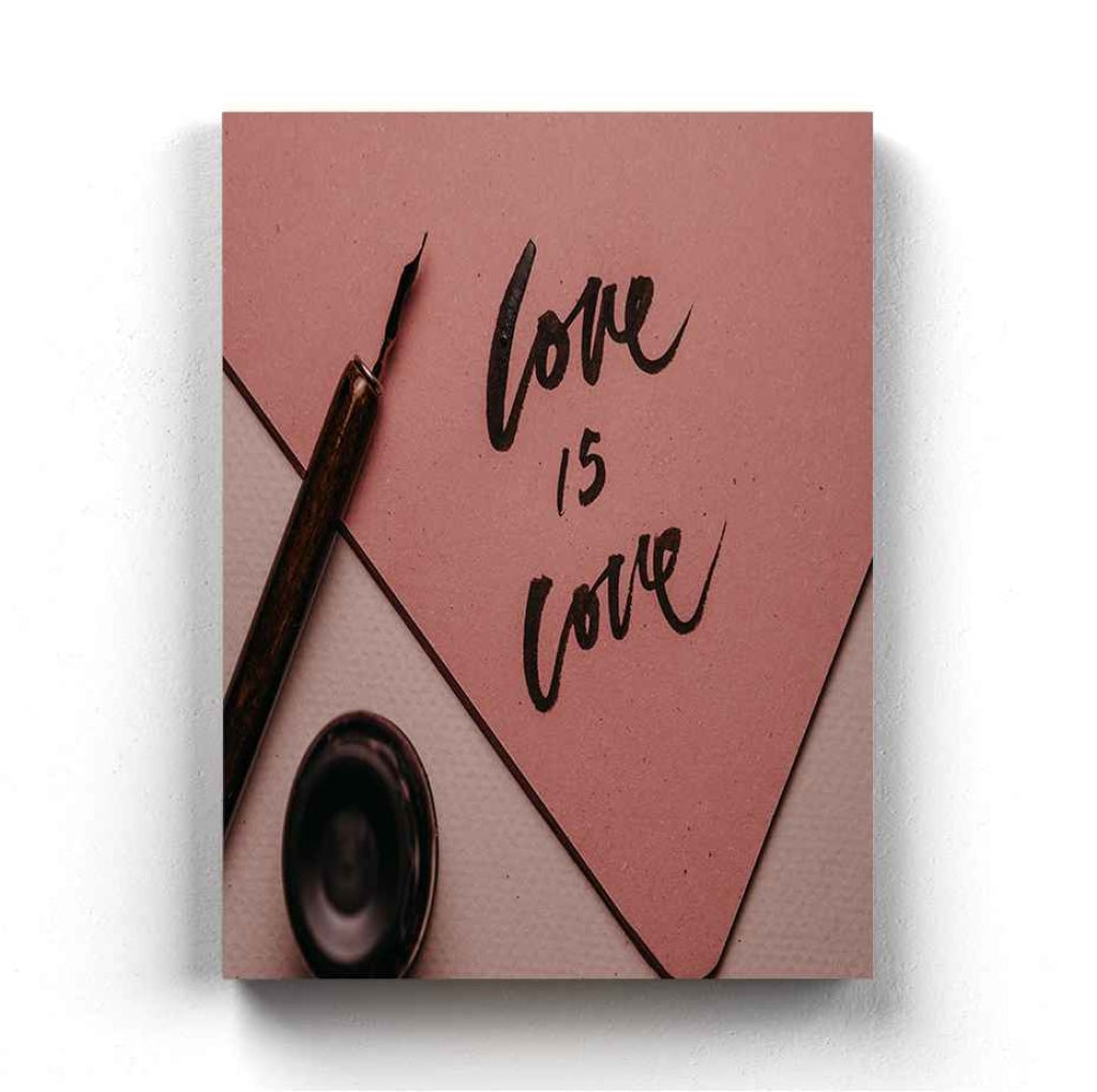 Love Is - Quotes Art Frame For Wall Decor- Funkydecors Xs / Canvas Posters Prints &amp; Visual Artwork