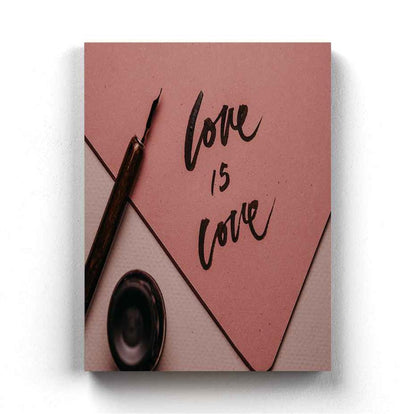 Love Is - Quotes Art Frame For Wall Decor- Funkydecors Xs / Canvas Posters Prints & Visual Artwork