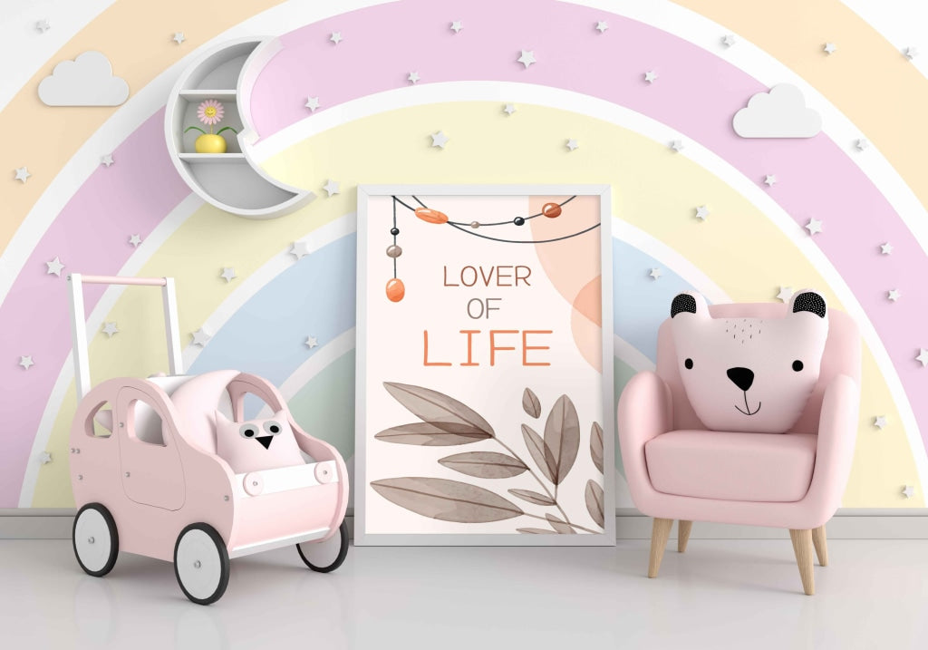 Lover Of Life - Nature Love Art Frame For Wall Decor- Funkydecors Xs / White Posters Prints &amp; Visual