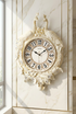luxury peacock designer wall clock premium fibre decorative wall clock india