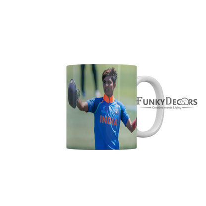 Manjit Kalra Delhi Capitals Coffee Ceramic Mug 350 ML-FunkyDecors