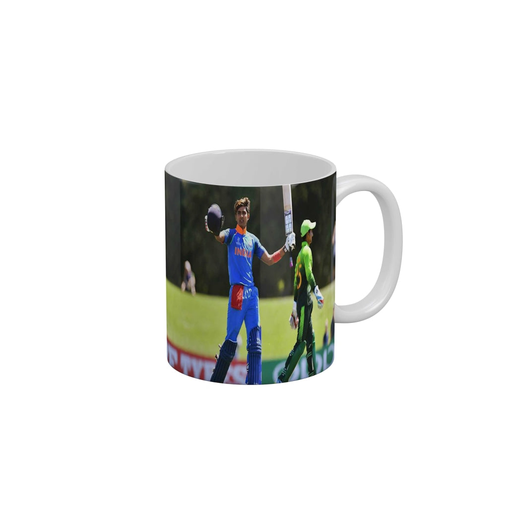 Manjit Kalra Delhi Capitals Coffee Ceramic Mug 350 ML-FunkyDecors