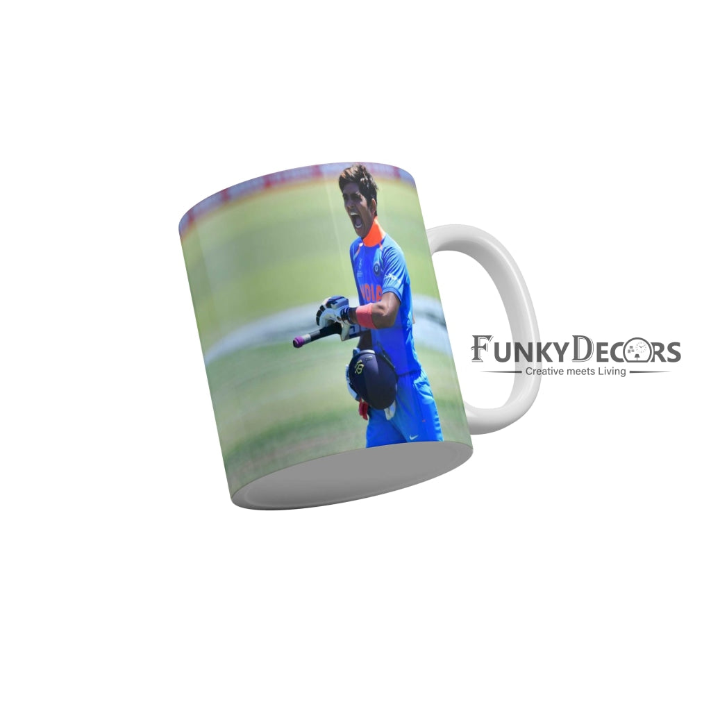 Manjit Kalra Delhi Capitals Coffee Ceramic Mug 350 ML-FunkyDecors