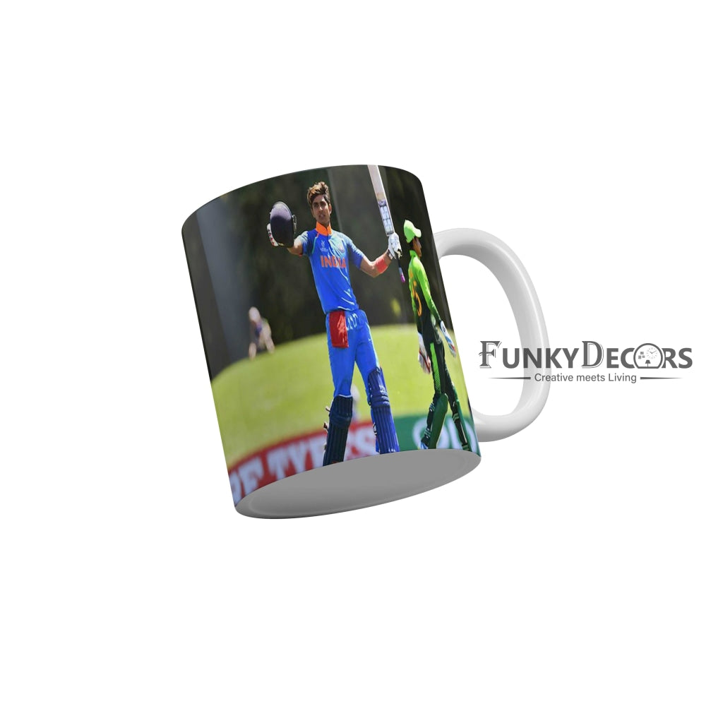 Manjit Kalra Delhi Capitals Coffee Ceramic Mug 350 ML-FunkyDecors