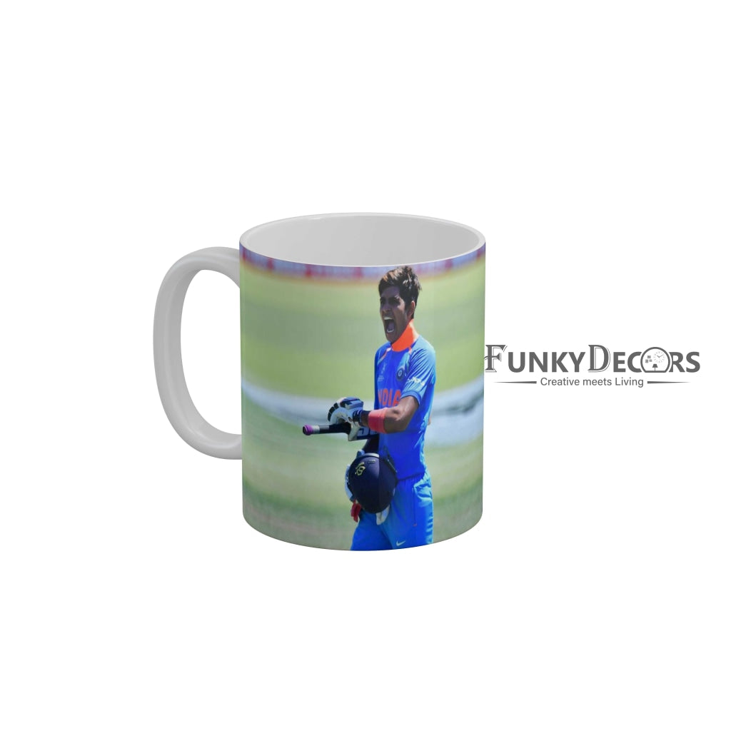 Manjit Kalra Delhi Capitals Coffee Ceramic Mug 350 ML-FunkyDecors
