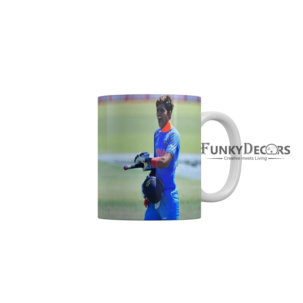 Manjit Kalra Delhi Capitals Coffee Ceramic Mug 350 ML-FunkyDecors