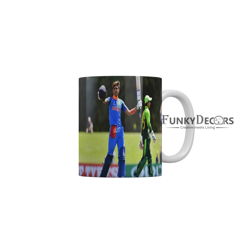 Manjit Kalra Delhi Capitals Coffee Ceramic Mug 350 ML-FunkyDecors