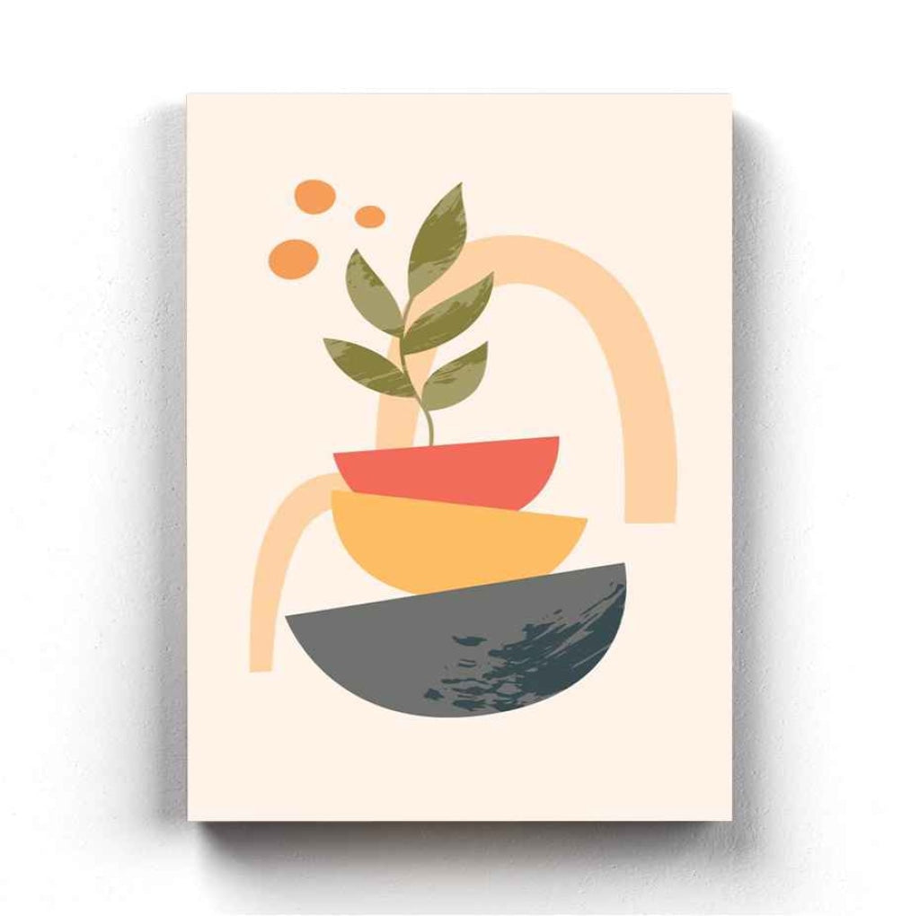Minimalist Art Frame For Wall Decor- Funkydecors Xs / Canvas Posters Prints & Visual Artwork
