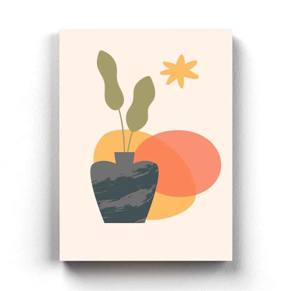 Minimalist Art Frame For Wall Decor- Funkydecors Xs / Canvas Posters Prints & Visual Artwork