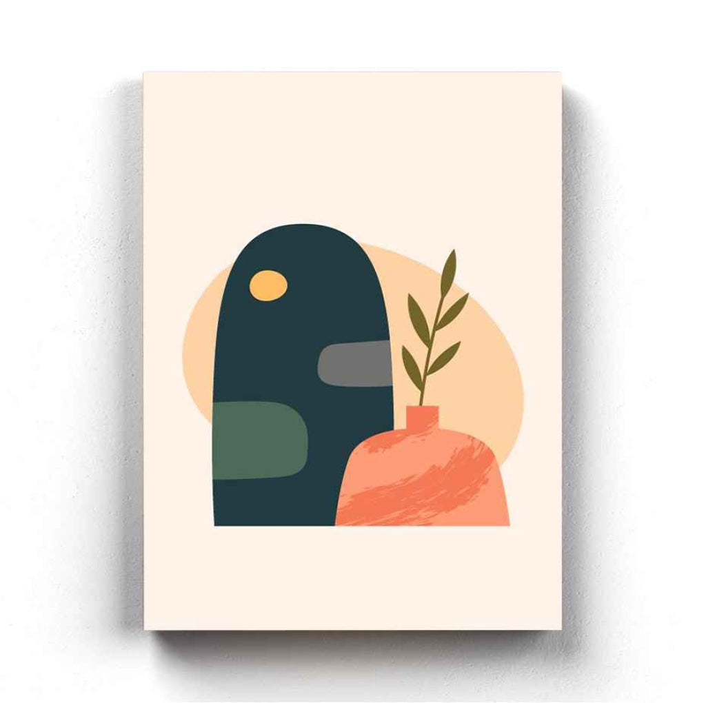 Minimalist Art Frame For Wall Decor- Funkydecors Xs / Canvas Posters Prints & Visual Artwork