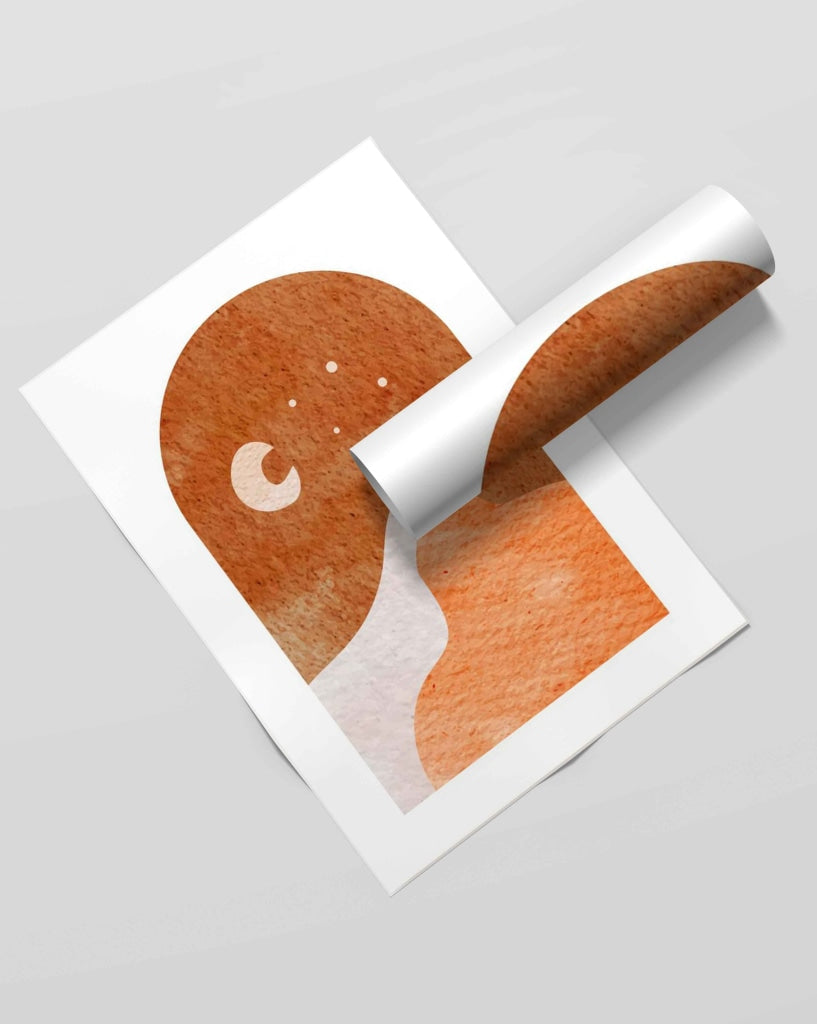 Minimalist Art Frame For Wall Decor- Funkydecors Xs / Roll Posters Prints & Visual Artwork