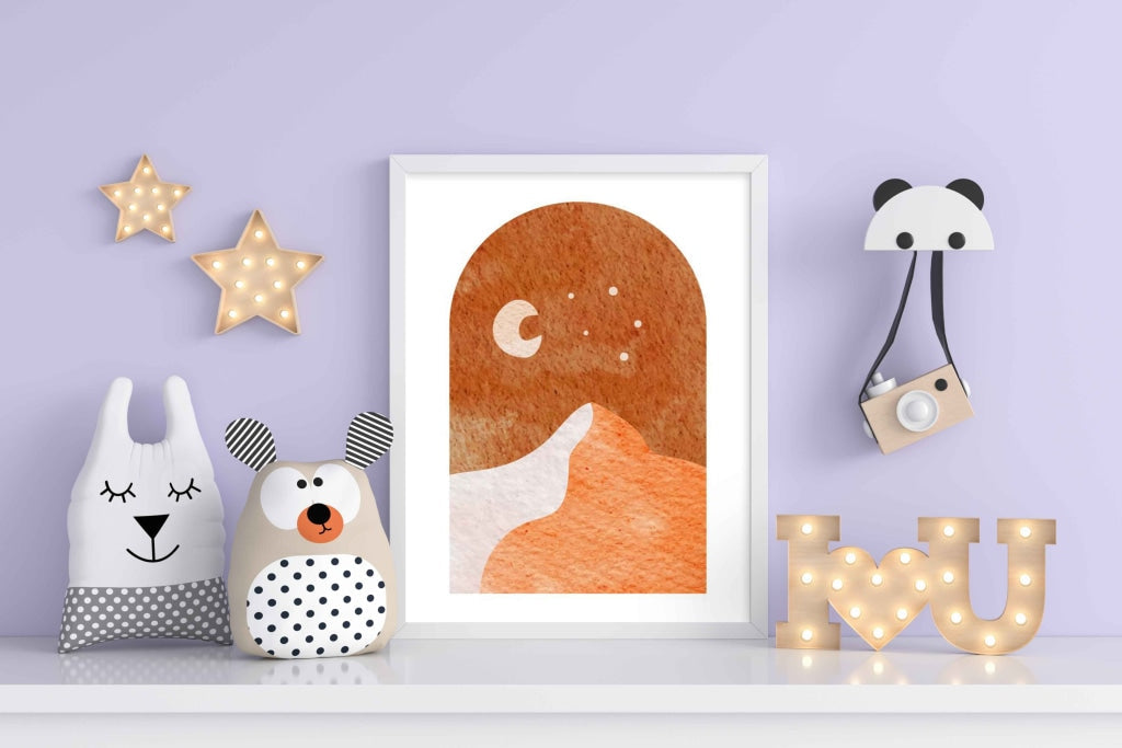 Minimalist Art Frame For Wall Decor- Funkydecors Xs / White Posters Prints & Visual Artwork