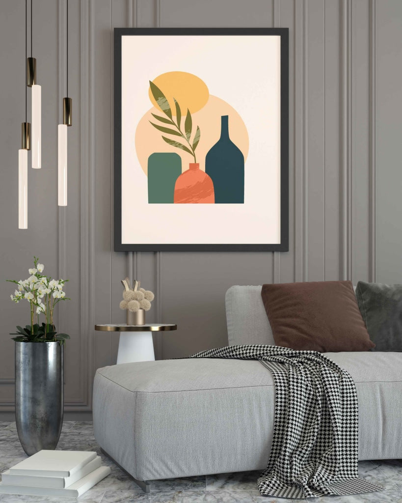 Minimalist - Minimal Art Frame For Wall Decor- Funkydecors Xs / Black Posters Prints &amp; Visual
